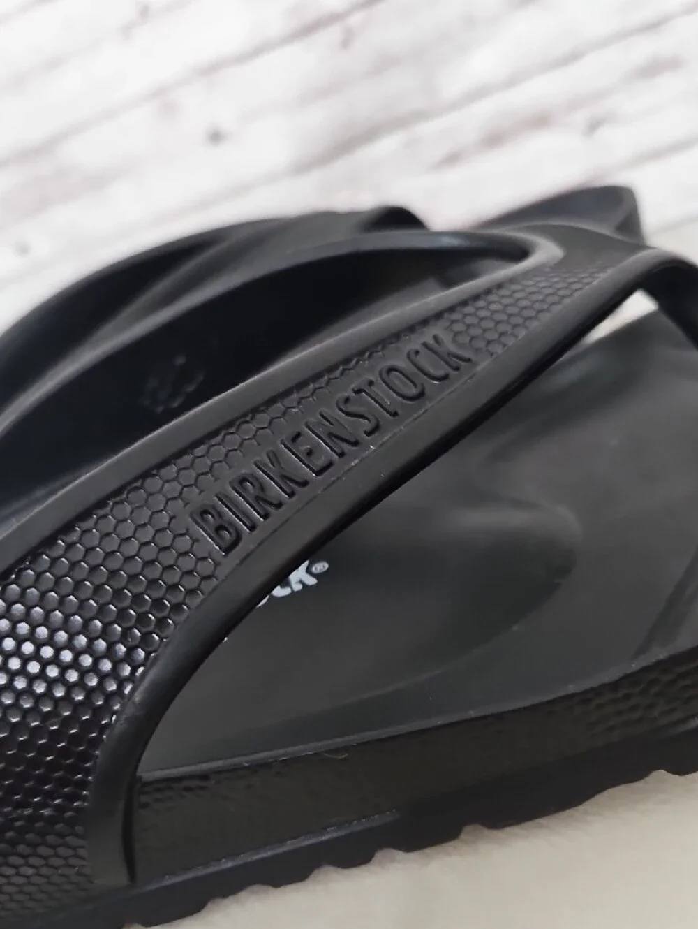 Birkenstock Black Honolulu EVA Thong Sandals